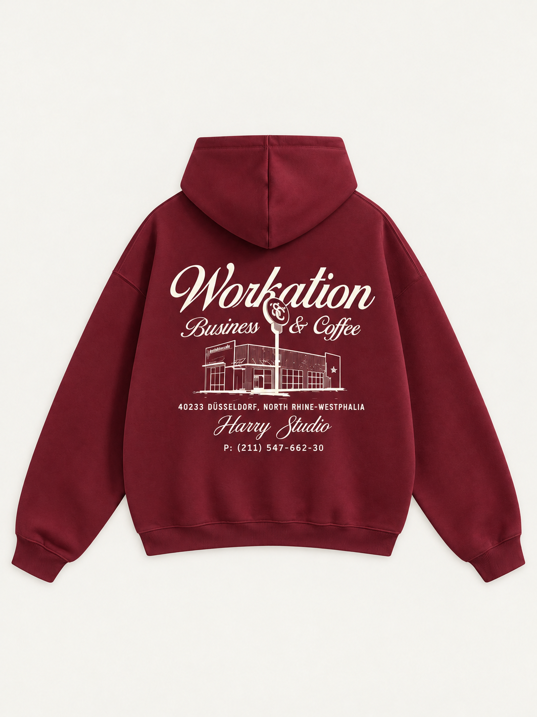 Workation Oversized Hoodie
