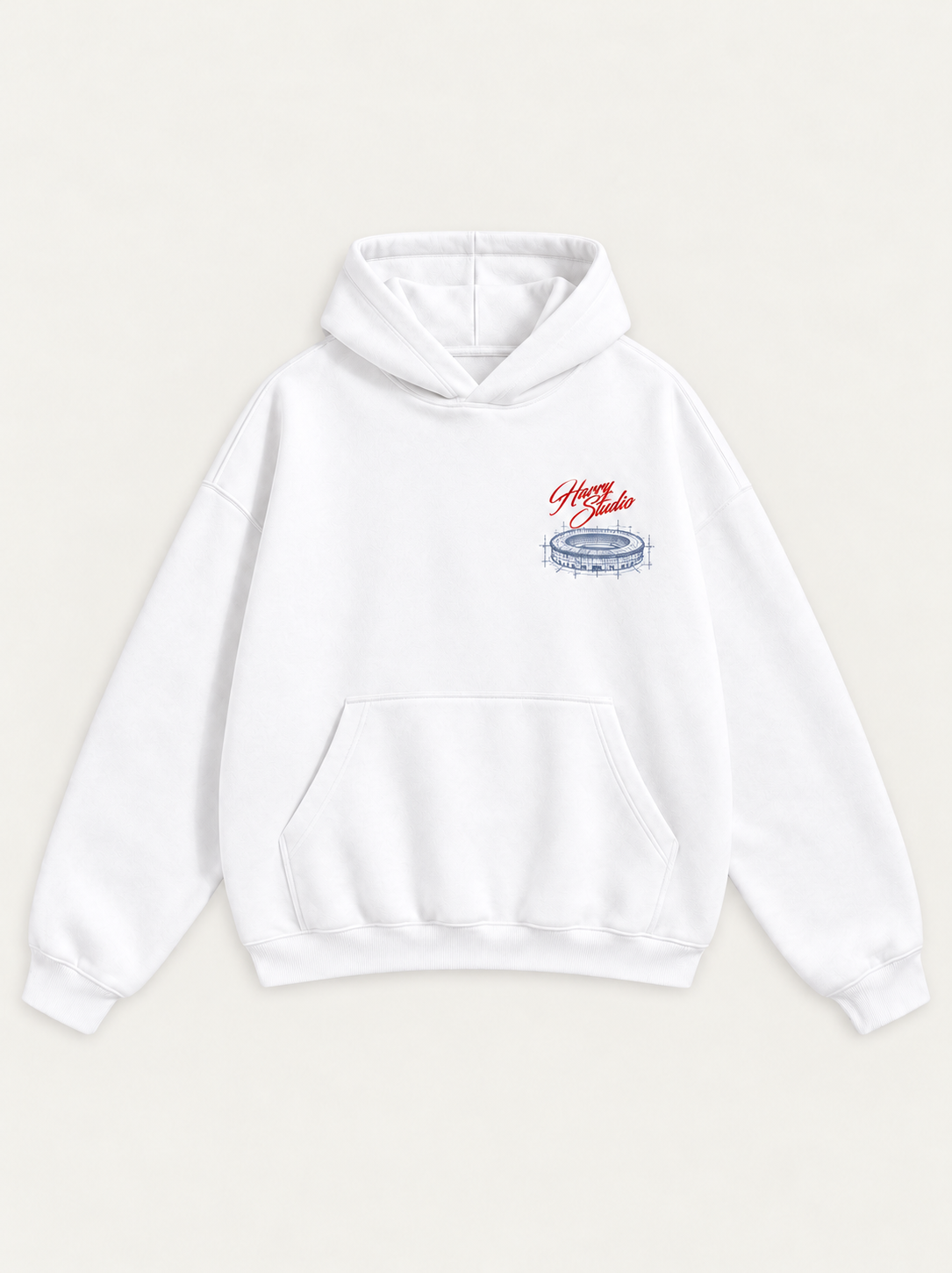 Stadium Blueprint Oversized Hoodie