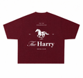 The Harry Social Club Tee – Maroon Edition