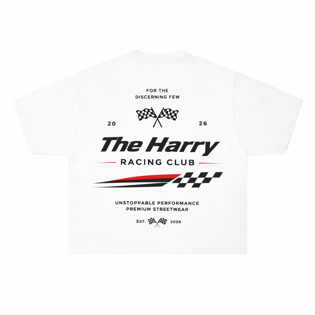 The Harry Racing Club Tee – White Edition