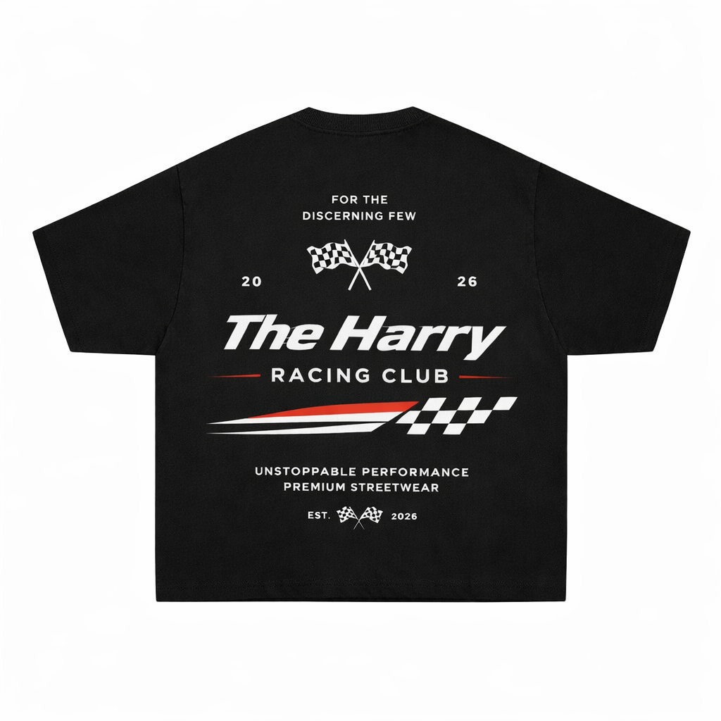 The Harry Racing Club Tee – Black Edition
