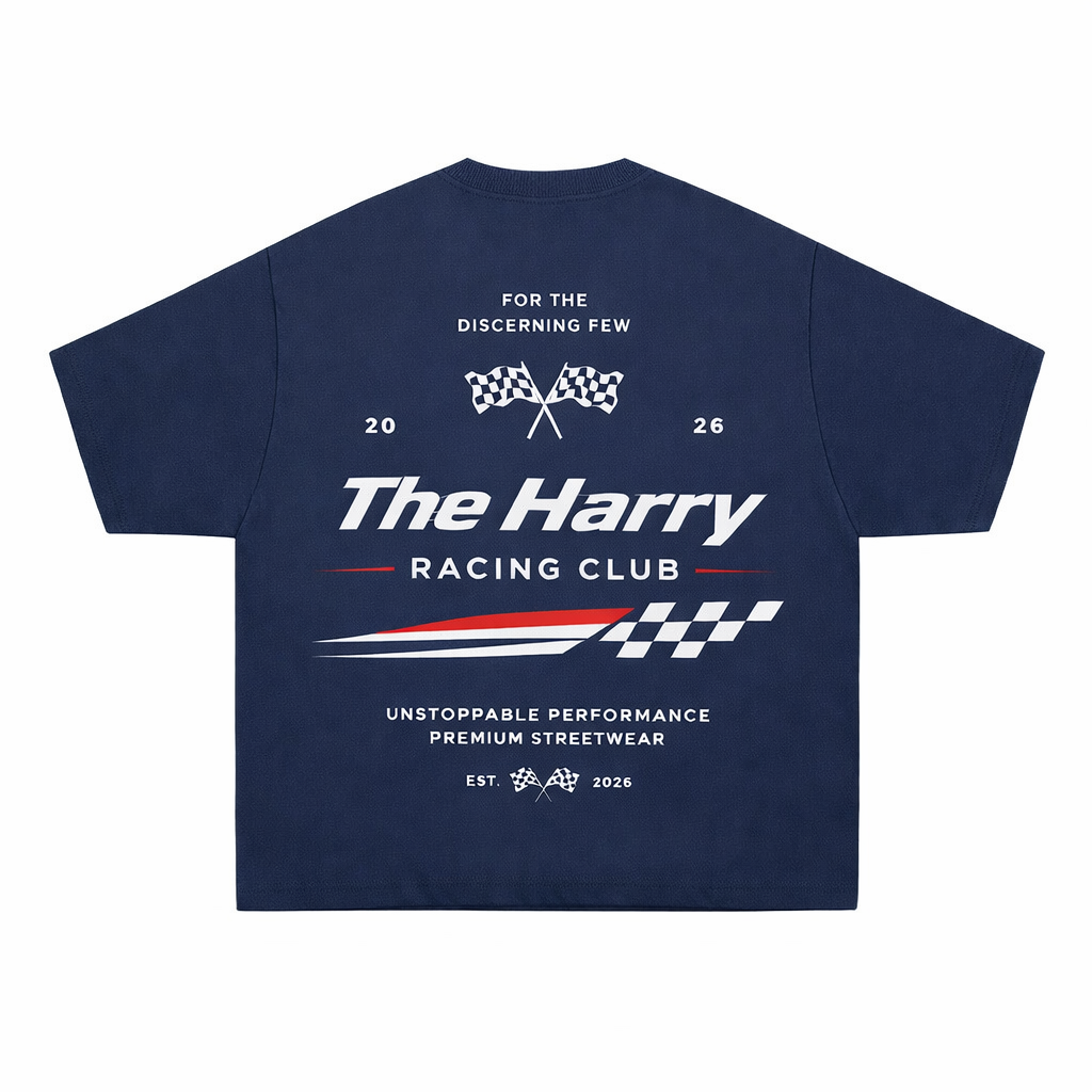 The Harry Racing Club Tee – Navy Edition